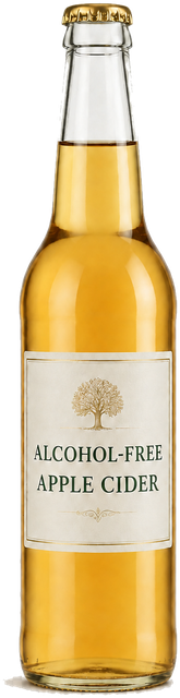 Alcohol-free cider