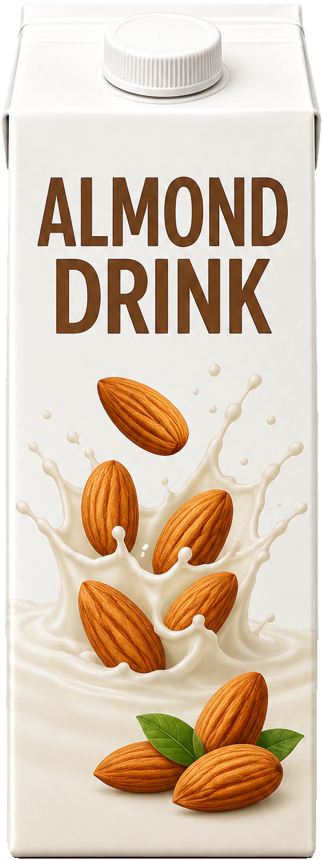 Almond drink can