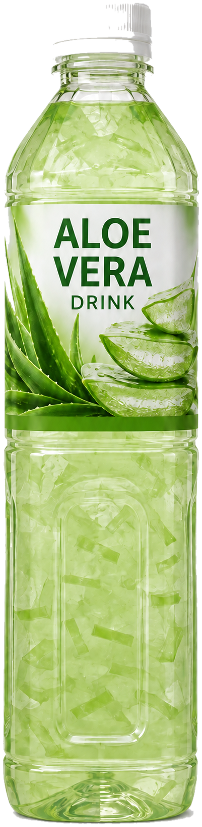 Aloe vera drink can