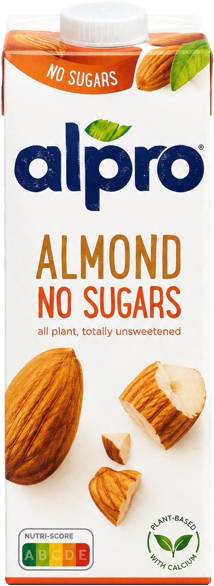 Alpro Almond No Sugars can