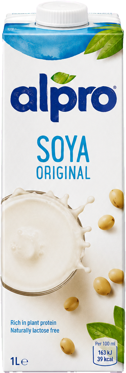 Alpro Soya Original can