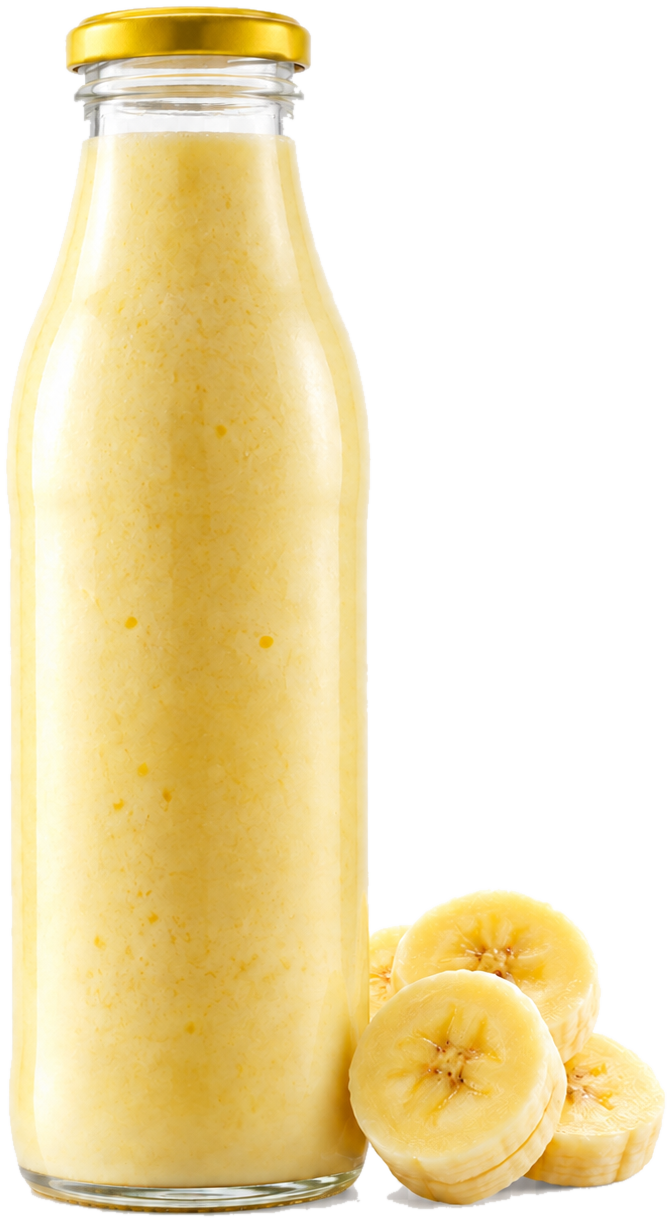Banana smoothie can