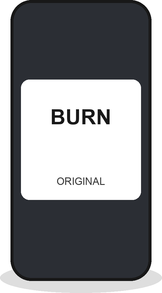 Burn Original can