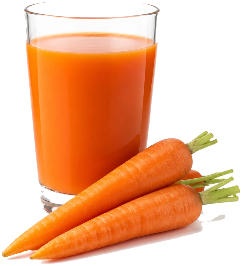 Carrot juice can