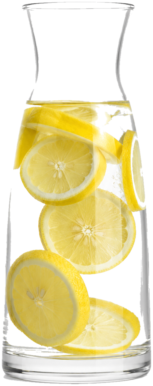 Lemon water can