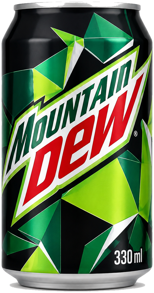 Mountain Dew can