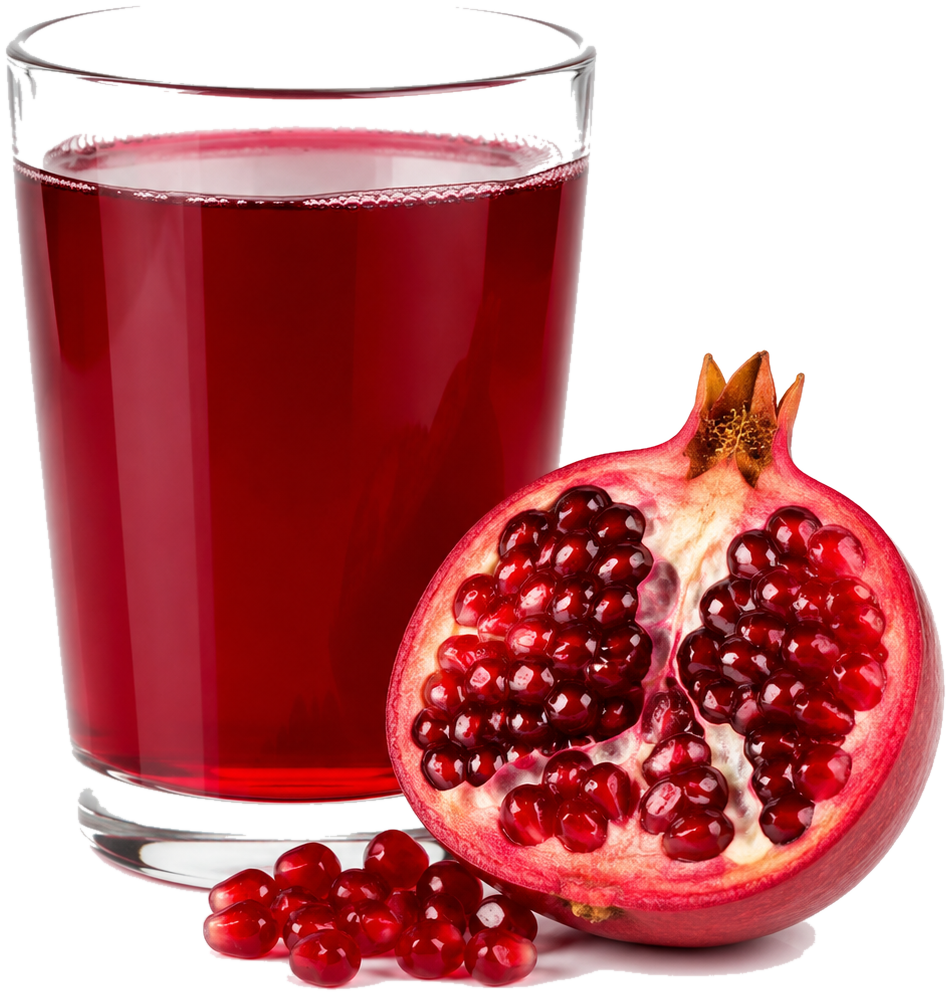 Pomegranate juice can