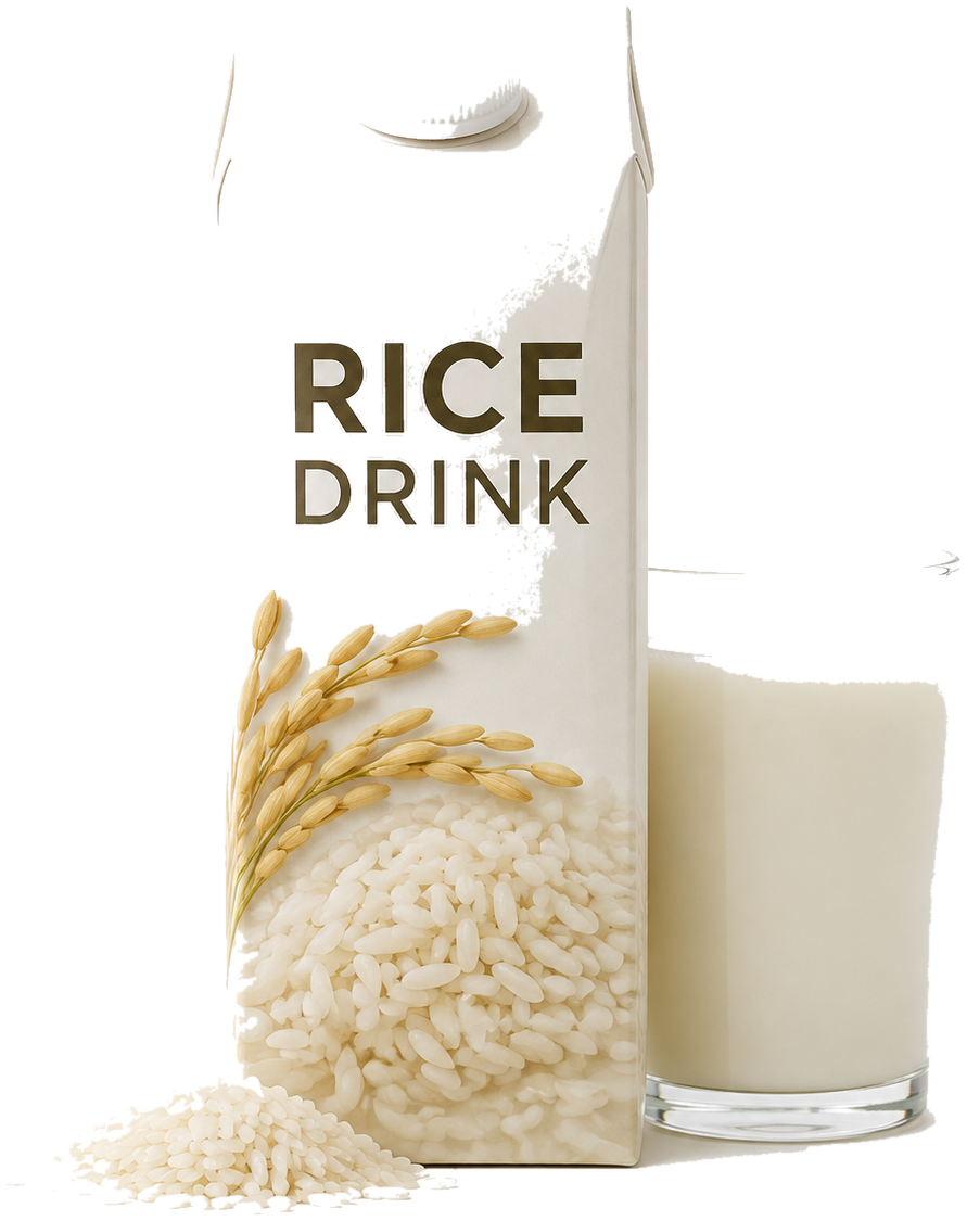 Rice drink can