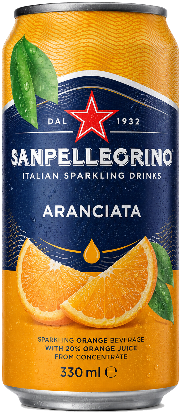 Sanpellegrino Aranciata can