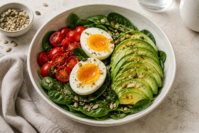 Avocado breakfast bowl