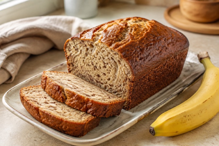 Classic banana bread