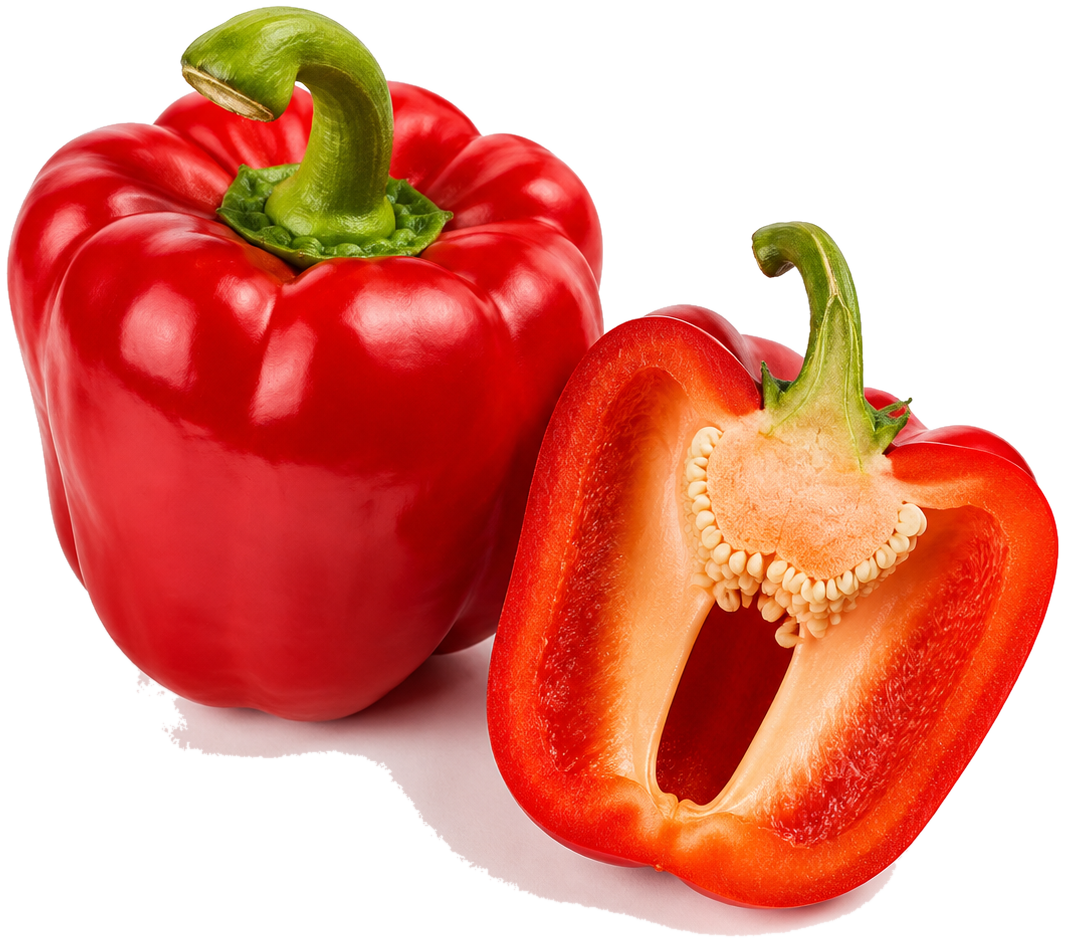 Red bell pepper can