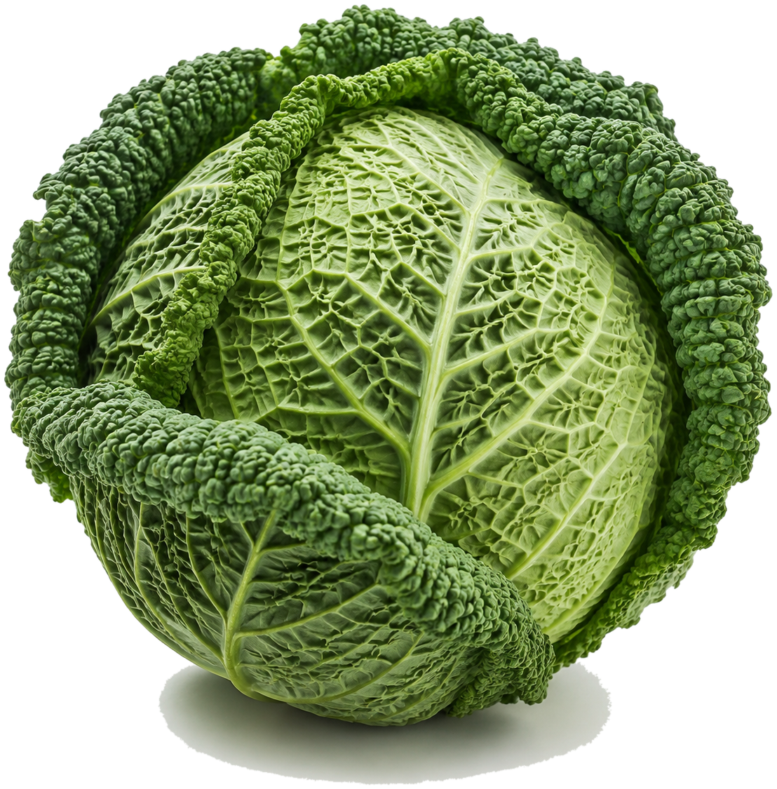 Savoy cabbage can